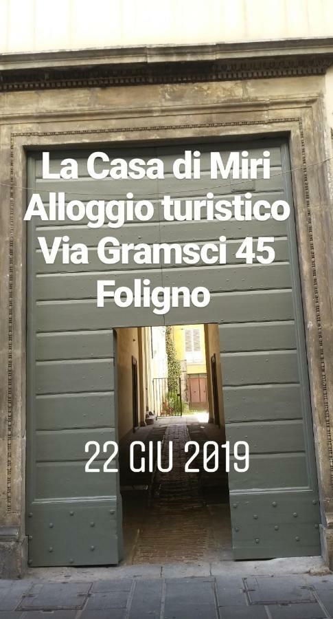 La Casa Di Miri Apartment Foligno Exterior photo